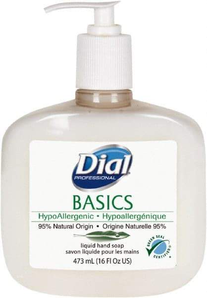 Dial - 16 oz Pump Bottle Liquid Soap - White Pearlescent, Rosemary & Mint Scent - Strong Tooling