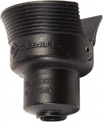 Greenlee - 1/2" Conduit Round Lock - 8" Hole Length x 1/2" Hole Width x 1/2" Hole Diam - Strong Tooling