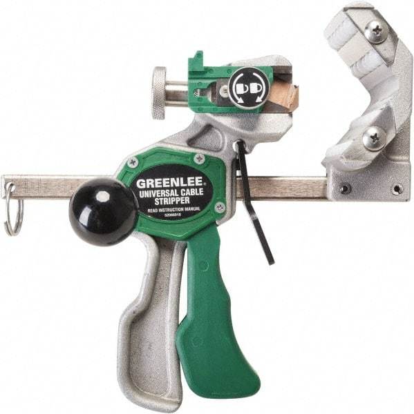 Greenlee - 1/2" to 3" Capacity Cable Wire Stripper - 1/2" Min Wire Gage - Strong Tooling