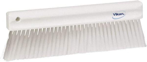 Vikan - Polyester Counter Brush - 2" Bristle Length, 11" Long x 1-1/4" Wide Head, White - Strong Tooling