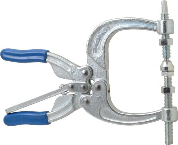 Gibraltar - 700 Lb Load Capacity, 2.72" Throat Depth, 8.5" OAL, Carbon Steel, C Style Plier Clamp - Strong Tooling