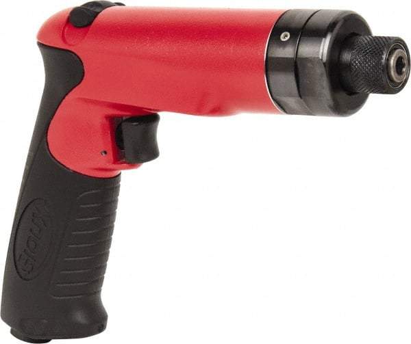 Sioux Tools - 1/4" Bit Holder, 2,500 RPM, Pistol Grip Handle Air Screwdriver - 58 In/Lb Torque, 30 CFM - Strong Tooling