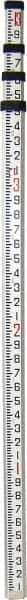 Johnson Level & Tool - Optical Level Aluminum Grade Rod - 4 Sections, 13 Ft. Overall Length - Strong Tooling