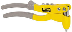 Stanley - Right Angle Head Hand Riveter - 3/32 to 3/16" Rivet Capacity, 10" OAL - Strong Tooling