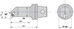 Kennametal - Left Hand Cut, 16mm Min Bore Diam, Size KM32 Steel Modular Boring Cutting Unit Head - 1.65" Max Bore Depth, Through Coolant, Compatible with DP.. - Strong Tooling