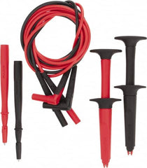 Fluke - Black/Red Electrical Test Equipment Leads Set - Strong Tooling