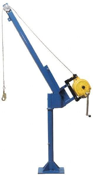 Gemtor - Confined Space Entry & Retrieval Systems Hoist Type: Davit Hoist Base: Fixed - Strong Tooling