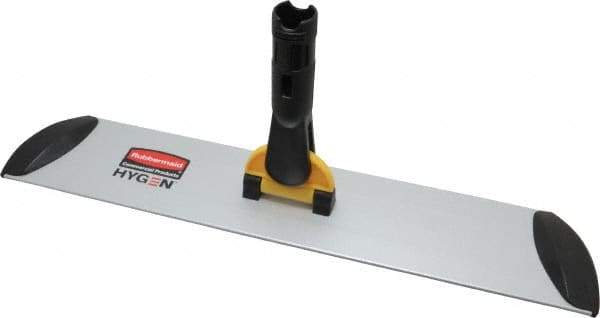 Rubbermaid - 18.1" Long x 3-1/2" Wide Aluminum Dust Mop Frame - Yellow, Quick Connect - Strong Tooling