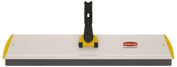 Rubbermaid - 24.1" Long x 4-1/2" Wide Aluminum Squeegee Frame - Yellow, Quick Connect - Strong Tooling