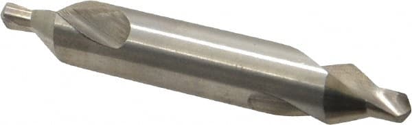 Hertel - #5 Plain Cut 60° Incl Angle High Speed Steel Combo Drill & Countersink - Strong Tooling