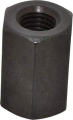 Gibraltar - 3/4-10 UNC, 1-7/8" OAL Steel Standard Coupling Nut - Black Oxide Coated, 1-1/4" Width Across Flats - Strong Tooling