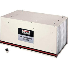 Jet - 1µm, 115 Volt Ceiling Mount Air Filtration Machine - 44" Long x 20" Deep x 24" High, 1,700 CFM Air Flow - Strong Tooling