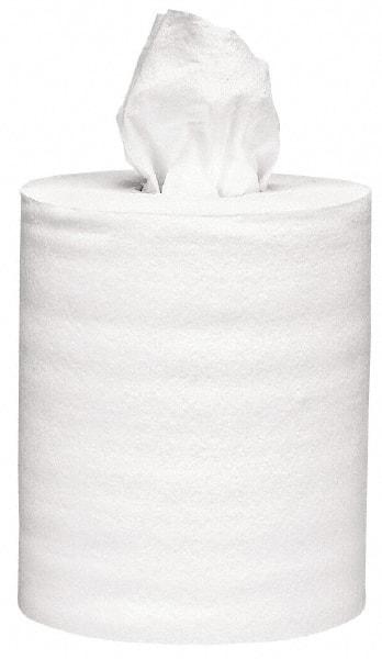 Scott - Center Pull Roll of 1 Ply White Paper Towels - 8" Wide - Strong Tooling