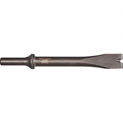 Mayhew - 1/2" Head Width, 6-1/4" OAL, Slotting Tool Chisel - Round Drive, Round Shank, Steel - Strong Tooling