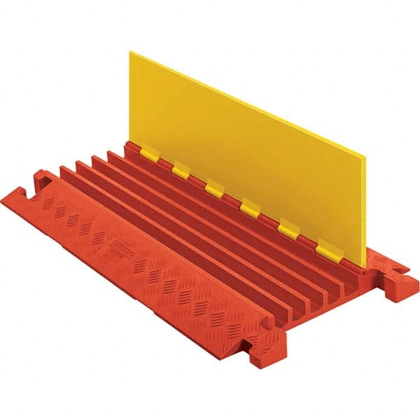 Checkers - On Floor Cable Covers Cover Material: Polyurethane Number of Channels: 5 - Strong Tooling