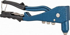 Value Collection - Right Angle Head Hand Riveter - 3/32 to 3/16" Rivet Capacity, 9-1/2" OAL - Strong Tooling