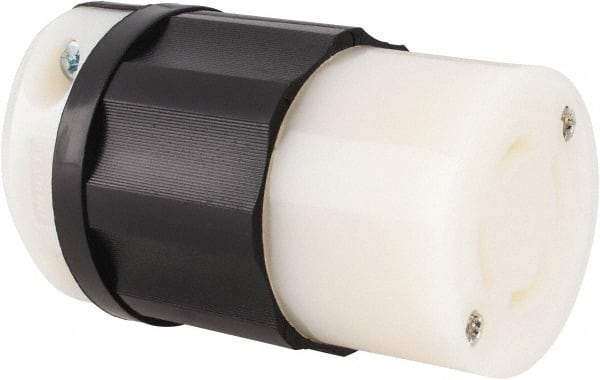 Leviton - 120/208 VAC, 30 Amp, NonNEMA Configuration, Industrial Grade, Self Grounding Connector - 3 Phase, 4 Poles, 0.595 to 1.15 Inch Cord Diameter - Strong Tooling