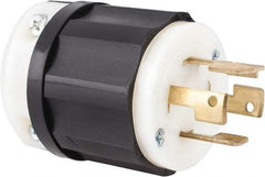 Leviton - 250 VAC, 30 Amp, NonNEMA Configuration, Industrial Grade, Self Grounding Plug - 3 Phase, 3 Poles, 0.595 to 1.15 Inch Cord Diameter - Strong Tooling