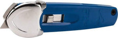 PHC - Springback Safety Cutter - 1-11/16" Steel Blade, Blue ABS Handle, 1 Blade Included - Strong Tooling