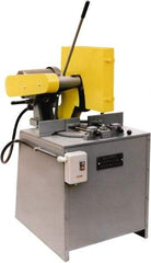 Kalamazoo - 16 or 18" Blade Diam, 1" Arbor Hole, Miter Chop & Cutoff Saw - 4,400 RPM, 10 hp, 220/440 Volts, 3 Phase - Strong Tooling