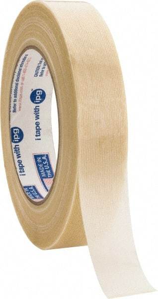 Intertape - 1" x 60 Yd Clear Rubber Adhesive Packaging Tape - Polyester Film Backing, 5.6 mil Thick, 175 Lb Tensile Strength, Series RG15 - Strong Tooling