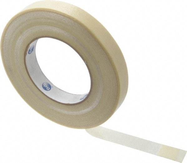 Intertape - 3/4" x 60 Yd Clear Rubber Adhesive Packaging Tape - Polyester Film Backing, 7.5 mil Thick, 333 Lb Tensile Strength, Series RG16 - Strong Tooling