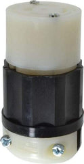 Leviton - 120/208 VAC, 20 Amp, NonNEMA Configuration, Industrial Grade, Ungrounded Connector - 3 Phase, 4 Poles, 0.385 to 0.895 Inch Cord Diameter - Strong Tooling