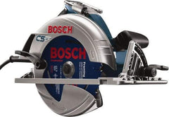 Bosch - 15 Amps, 7-1/4" Blade Diam, 5,600 RPM, Electric Circular Saw - 7-1/4" Arbor Hole, Left Blade - Strong Tooling