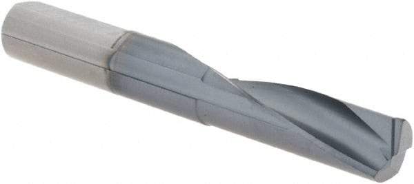 Iscar - 6mm Min Bore Diam, 18mm Max Bore Depth, 6mm Shank Diam, Helical Boring Bar - 0.3mm Corner Radius, Right Hand Cut, Solid Carbide, TiAlN Finish - Exact Industrial Supply