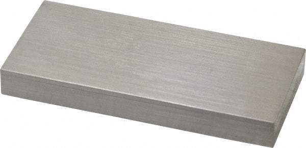 Mitutoyo - 3" Rectangular Steel Gage Block - Accuracy Grade AS-1, Includes Certificate of Inspection - Strong Tooling