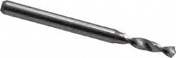 Hertel - #38, 130° Drill Point, 1/8" Shank Diam, Fast Spiral Circuit Board Drill Bit - Strong Tooling