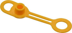 Trico - 1/8 NPT Grease Fitting Cap - Yellow, 10 Pieces - Strong Tooling