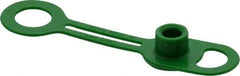 Trico - 1/8 NPT Grease Fitting Cap - Green, 10 Pieces - Strong Tooling