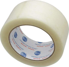 Intertape - 2" x 110 Yd Clear Rubber Adhesive Sealing Tape - Polypropylene Film Backing, 1.85 mil Thick, 27 Lb Tensile Strength, Series 7100 - Strong Tooling