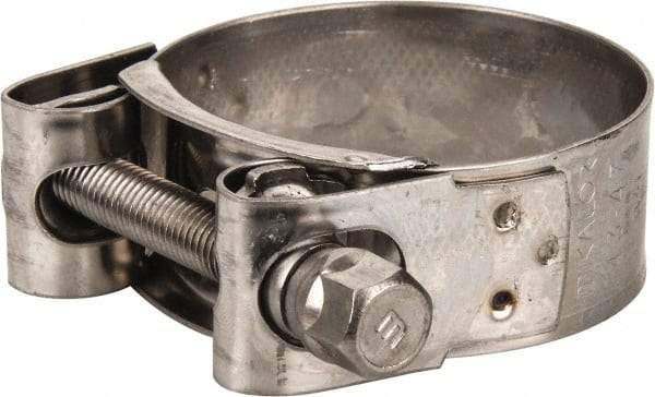 Mikalor - 1-3/4" Hose, 0.78" Wide x 0.04" Thick, T-Bolt Hose Clamp - 1.69 to 1.85" Diam, Stainless Steel - Strong Tooling