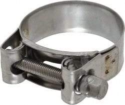 Mikalor - 2" Hose, 0.78" Wide x 0.04" Thick, T-Bolt Hose Clamp - 1.85 to 2" Diam, Stainless Steel - Strong Tooling