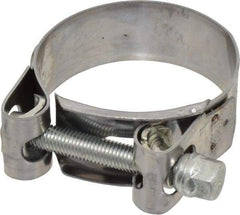 Mikalor - 2" Hose, 0.78" Wide x 0.04" Thick, T-Bolt Hose Clamp - 1.85 to 2" Diam, Stainless Steel Band, Housing & Zinc Plated Screw - Strong Tooling