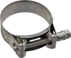 Mikalor - 2-1/4" Hose, 0.78" Wide x 0.04" Thick, T-Bolt Hose Clamp - 2.17 to 2.32" Diam, Stainless Steel Band, Housing & Zinc Plated Screw - Strong Tooling