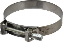 Mikalor - 5-3/4" Hose, 1.1" Wide x 0.051" Thick, T-Bolt Hose Clamp - 5.51 to 5.91" Diam, Stainless Steel Band, Housing & Zinc Plated Screw - Strong Tooling