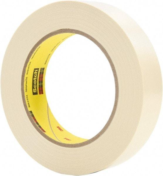 3M - 1" x 36 Yds Tan Electroplating Tape - 7.1 mil, Rubber Adhesive - Strong Tooling