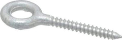 Gibraltar - 1/4, Hot Galvanized Finish, Forged Steel Forged Eye Bolt - 1-5/8" Thread Length, 1/2" ID, 2" Shank Length - Strong Tooling