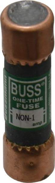 Cooper Bussmann - 125 VDC, 250 VAC, 1 Amp, Fast-Acting General Purpose Fuse - Fuse Holder Mount, 50.8mm OAL, 50 at AC/DC kA Rating, 9/16" Diam - Strong Tooling