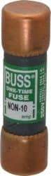 Cooper Bussmann - 125 VDC, 250 VAC, 10 Amp, Fast-Acting General Purpose Fuse - Fuse Holder Mount, 50.8mm OAL, 50 at AC/DC kA Rating, 9/16" Diam - Strong Tooling