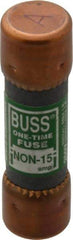 Cooper Bussmann - 125 VDC, 250 VAC, 15 Amp, Fast-Acting General Purpose Fuse - Fuse Holder Mount, 50.8mm OAL, 50 at AC/DC kA Rating, 9/16" Diam - Strong Tooling