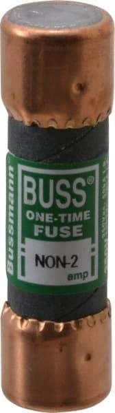 Cooper Bussmann - 125 VDC, 250 VAC, 2 Amp, Fast-Acting General Purpose Fuse - Fuse Holder Mount, 50.8mm OAL, 50 at AC/DC kA Rating, 9/16" Diam - Strong Tooling