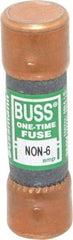 Cooper Bussmann - 125 VDC, 250 VAC, 6 Amp, Fast-Acting General Purpose Fuse - Fuse Holder Mount, 50.8mm OAL, 50 at AC/DC kA Rating, 9/16" Diam - Strong Tooling