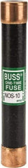 Cooper Bussmann - 600 VAC, 10 Amp, Fast-Acting General Purpose Fuse - Fuse Holder Mount, 127mm OAL, 50 at AC/DC kA Rating, 13/16" Diam - Strong Tooling