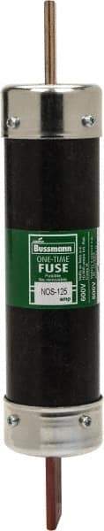 Cooper Bussmann - 600 VAC, 125 Amp, Fast-Acting General Purpose Fuse - Bolt-on Mount, 9-5/8" OAL, 10 (RMS Symmetrical) kA Rating, 1-13/16" Diam - Strong Tooling