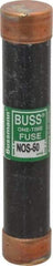 Cooper Bussmann - 600 VAC, 50 Amp, Fast-Acting General Purpose Fuse - Fuse Holder Mount, 5-1/2" OAL, 50 at AC/DC kA Rating, 1-1/16" Diam - Strong Tooling