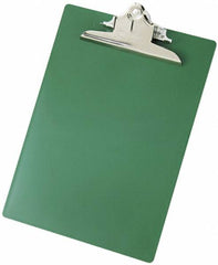 Saunders - 13 Inch Long x 9 Inch Wide x 1-3/4 Inch High, Clip Board - Green - Strong Tooling